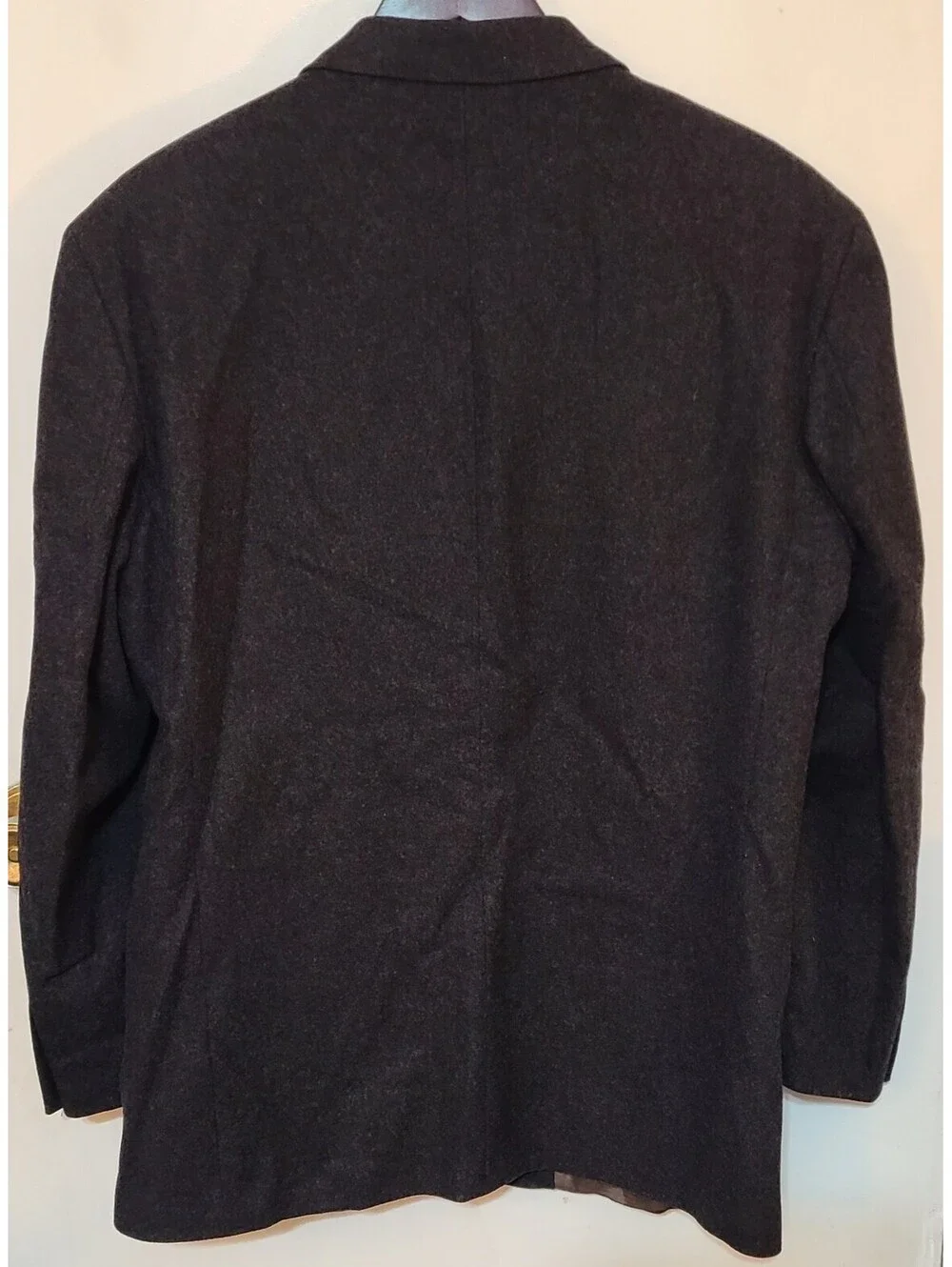 Gianfranco Ruffini Italy Cashmere Blend Blazer Mens Sz 42R Gray Wool Sport Coat